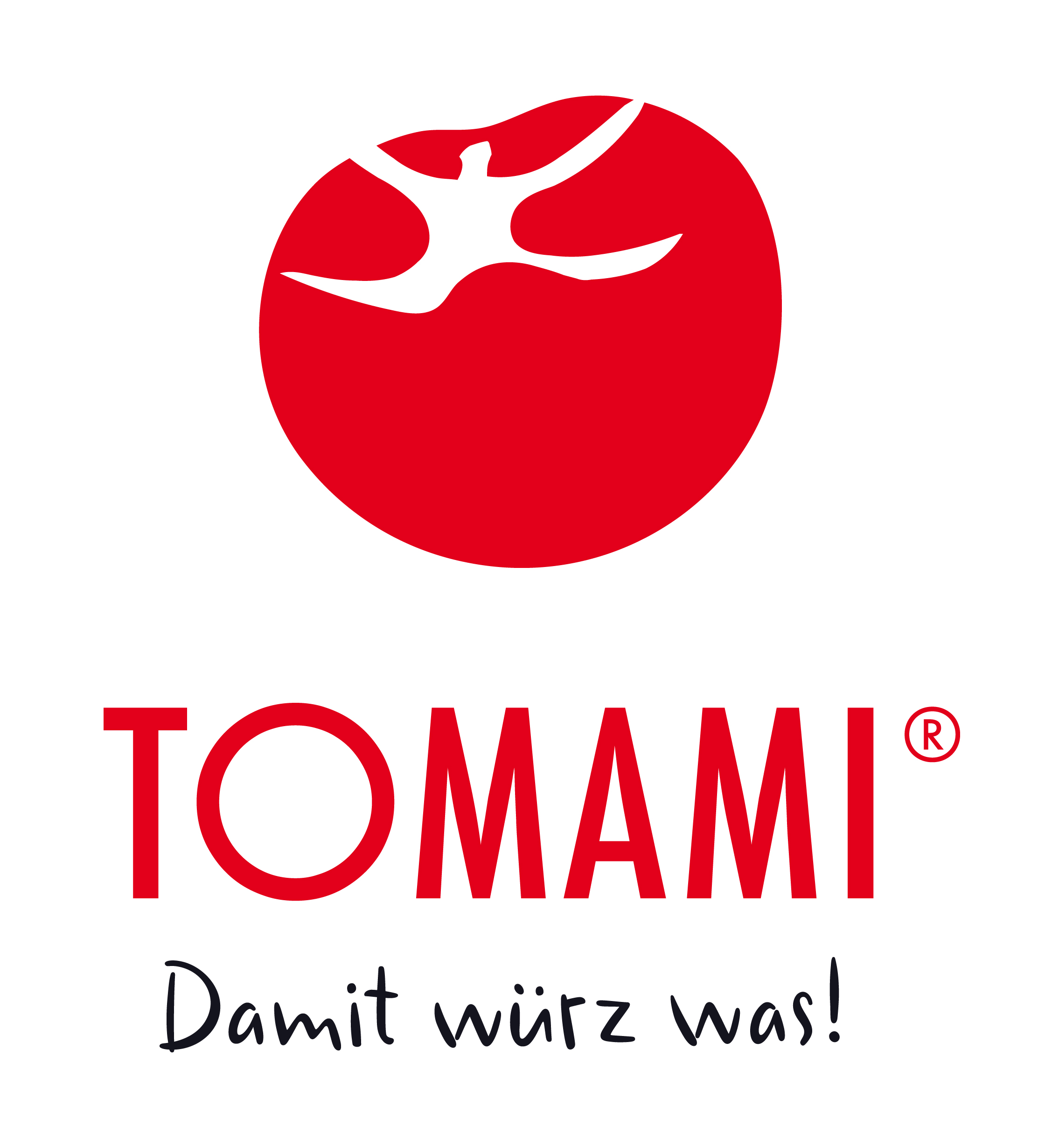 Aussteller TOMAMI Logo mit Slogan